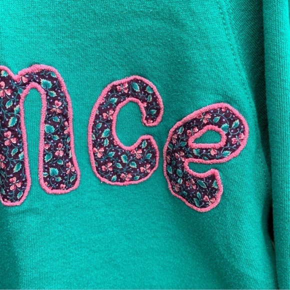 Vintage Dance Crewneck Sweatshirt Youth Size Large Embroidery - Picture 3 of 6